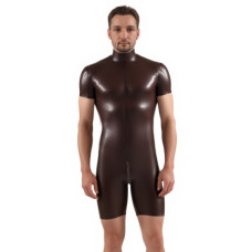 Brown Surf suit with thru zip Brown Surf suit with thru zip